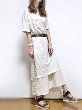 kuuuuraさん（レディース・158cm）の夏コーディネート