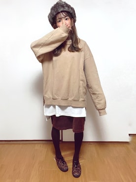 kuuuuraさん(レディース・158cm)の冬コーディネート