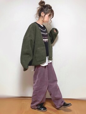 kuuuuraさん（レディース・158cm）の冬コーディネート