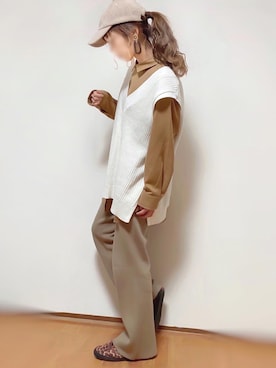 kuuuuraさん（レディース・158cm）の冬コーディネート