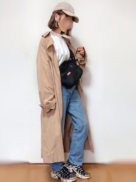 「SpRay PREMIUM（スプレイプレミアム）のアイテム（ジャケット/アウター）」を使った、kuuuuraさん（レディース・158cm）の冬コーディネート