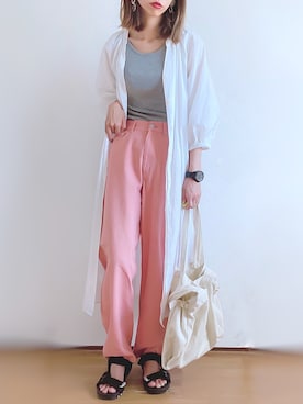 kuuuuraさん（レディース・158cm）の夏コーディネート