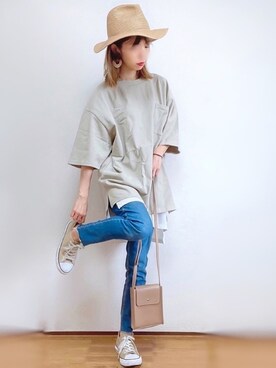 kuuuuraさん（レディース・158cm）の夏コーディネート