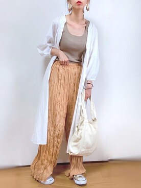 kuuuuraさん（レディース・158cm）の夏コーディネート