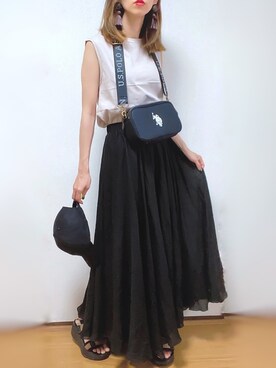 kuuuuraさん（レディース・158cm）の夏コーディネート