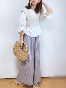 kuuuuraさん（レディース・158cm）の夏コーディネート