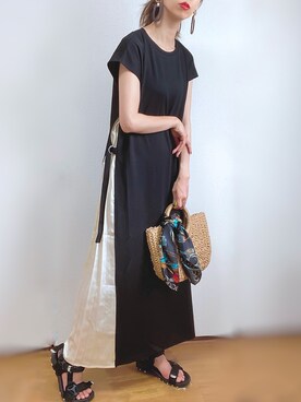 kuuuuraさん（レディース・158cm）の夏コーディネート