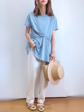 kuuuuraさん（レディース・158cm）の夏コーディネート