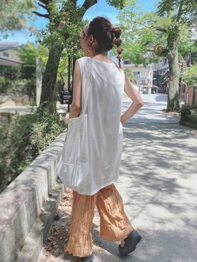 kuuuuraさん（レディース・158cm）の夏コーディネート