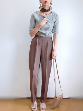 kuuuuraさん（レディース・158cm）の夏コーディネート