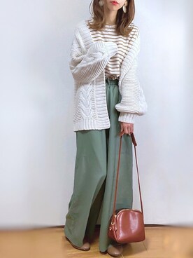 kuuuuraさん（レディース・158cm）の秋コーディネート