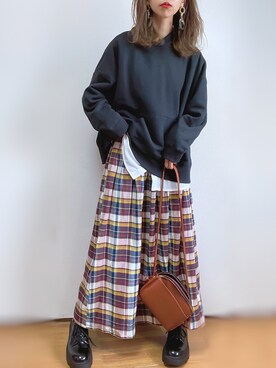 kuuuuraさん（レディース・158cm）の秋コーディネート