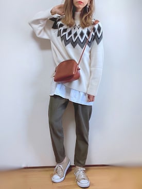 「ENNEA（エンネア）のアイテム」を使った、kuuuuraさん（レディース・158cm）の秋コーディネート