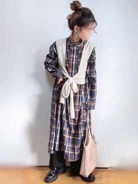 kuuuuraさん（レディース・158cm）の冬コーディネート