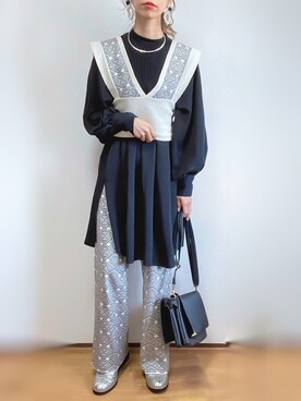 kuuuuraさん（レディース・158cm）の冬コーディネート