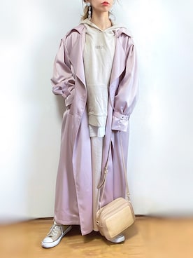 kuuuuraさん（レディース・158cm）の冬コーディネート