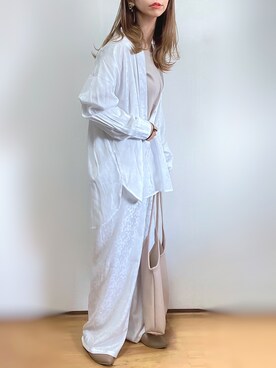 「LAC-VERT（ラック・ヴェール）の【LAC VERT/ラック・ヴェール】PUレザートートバッグ（トートバッグ）」を使った、kuuuuraさん（レディース・158cm）の冬コーディネート