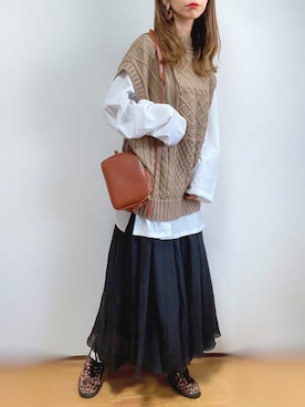 kuuuuraさん（レディース・158cm）の春コーディネート