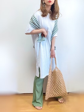 kuuuuraさん（レディース・158cm）の春コーディネート