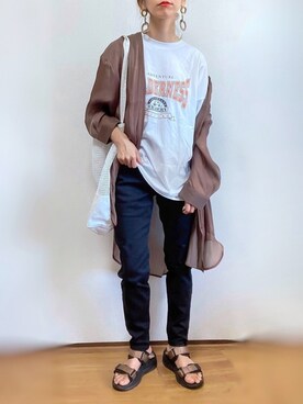 kuuuuraさん（レディース・158cm）の夏コーディネート