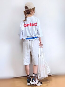 kuuuuraさん（レディース・158cm）の夏コーディネート