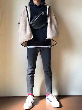 bun   さん（メンズ・167cm）の冬コーディネート