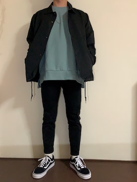 「improves（インプローブス）のアイテム（スウェット）」を使った、bun   さん（メンズ・167cm）の春コーディネート