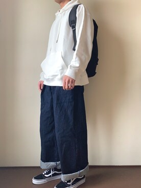 「Add+（アッド）のアイテム」を使った、bun   さん（メンズ・167cm）の春コーディネート