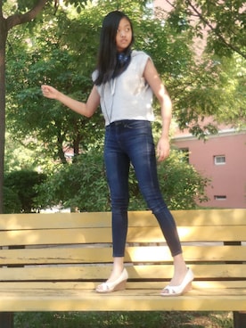 「Peep-toe」｜Niahさん（レディース・162cm）の春コーディネート