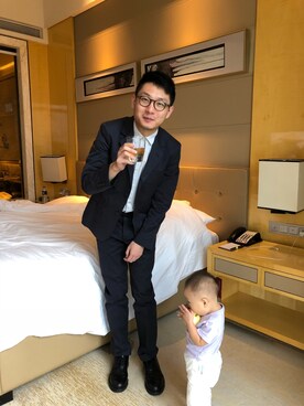 「MARNI（マルニ）のアイテム（テーラードジャケット）」を使った、茶挑kさん（メンズ・175cm）の夏コーディネート