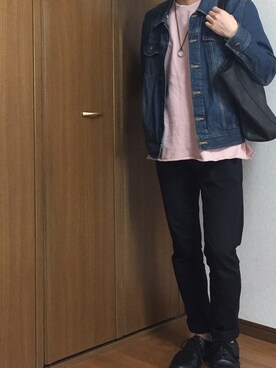 「BACK NUMBER（バックナンバー）のアイテム（スウェット）」を使った、くりさん（メンズ・166cm）の春コーディネート