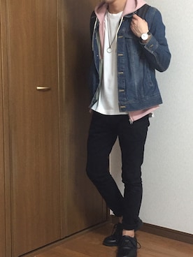 くりさん（メンズ・166cm）の春コーディネート