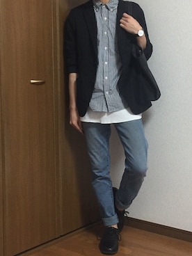 くりさん（メンズ・166cm）の春コーディネート