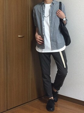 くりさん（メンズ・166cm）の春コーディネート