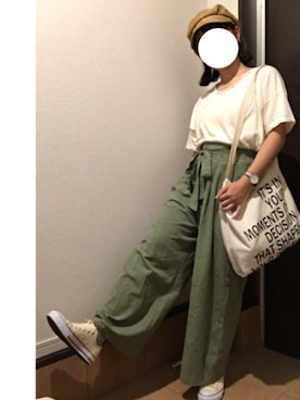 きっちゃんさん（レディース・157cm）の夏コーディネート