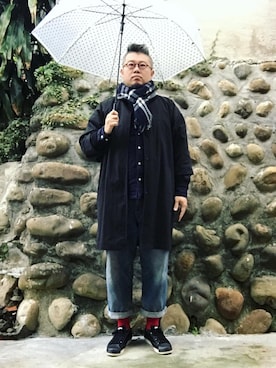 「autumn look」｜Bさん（メンズ・172cm）の冬コーディネート