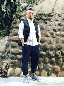 「autumn look」｜Bさん（メンズ・172cm）の冬コーディネート