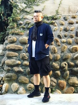 「autumn look」｜Bさん（メンズ・172cm）の冬コーディネート