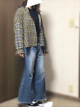 h a n aさん（レディース・166cm）の春コーディネート