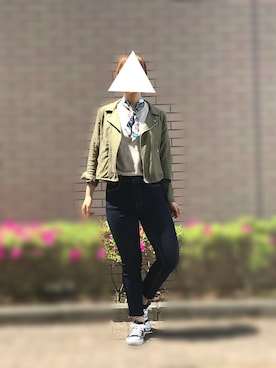 h a n aさん(レディース・166cm)の春コーディネート