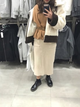 h a n aさん（レディース・166cm）の冬コーディネート