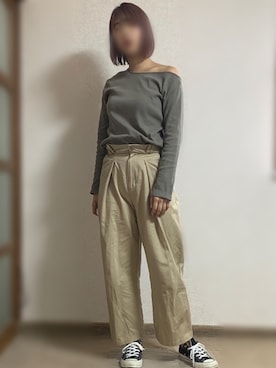 h a n aさん(レディース・166cm)の春コーディネート