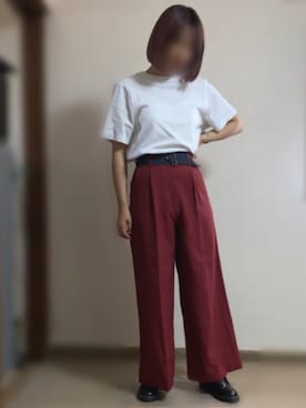 h a n aさん（レディース・166cm）の春コーディネート