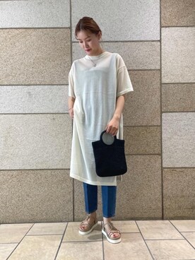 YAMASHITA MARIKOさん(レディース・168cm)の夏コーディネート