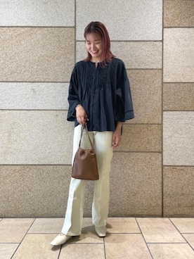 YAMASHITA MARIKOさん(レディース・168cm)の秋コーディネート