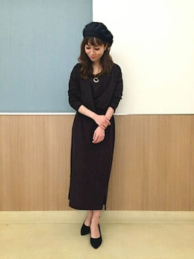 izuminさん（レディース・155cm）の冬コーディネート