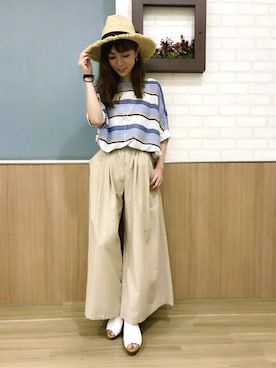 izuminさん（レディース・155cm）の夏コーディネート