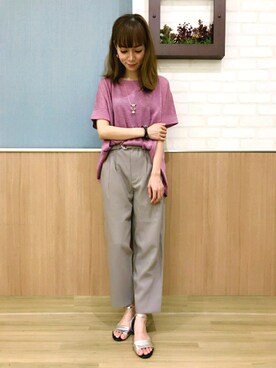 izuminさん(レディース・155cm)の夏コーディネート