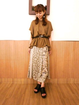 izuminさん(レディース・155cm)の秋コーディネート