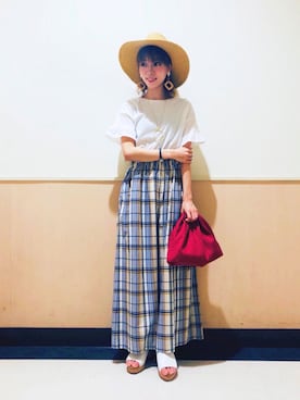 「キンチャクバッグ」｜izuminさん（レディース・155cm）の春コーディネート